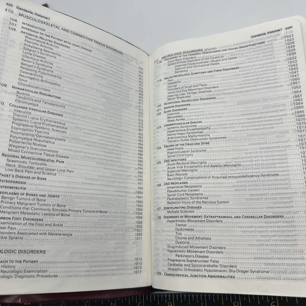 Merck Manual Vol 1 General Medicine 1987 15th Edition Leatherette
